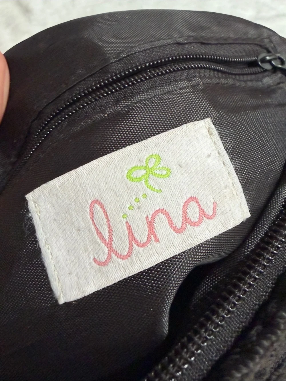 Luna Black Crochet Woven Shoulder Bag Braided Strap